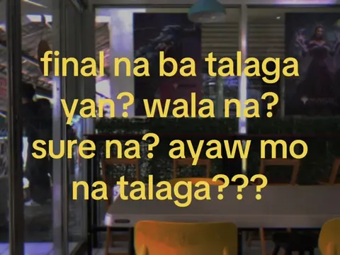 daming tanong eh noh hays 🥲          stream “Eskinita” on Spotify! 💛 #TheLOST 