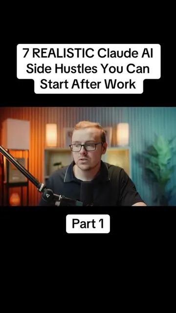 7 REALISTIC Claude AI Side Hustles You Can Start After Work #fyp #foryou #viral 