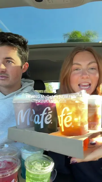 THE NEW @Macca's McCafé DRINK RANGE JUST LANDED AT A STORE NEAR YOU btw xxx (the