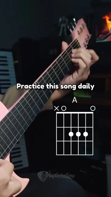 Beautiful chord for your practice 🎸 Save this✅ #guitarbeginner #easyguitar #lea