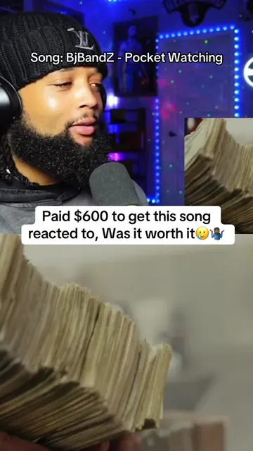 Was this worth $600🤔 “Pocket Watching” Out Now 🏚️ #fyp #reaction #upcomingarti