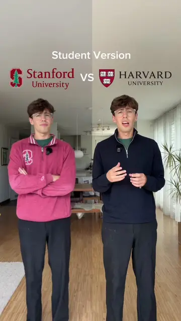 Stanford vs Harvard Student! Don‘t take this to serious it’s all just jokes haha