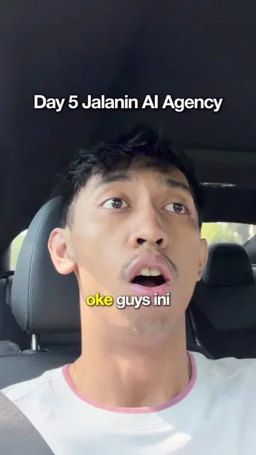 Day 5 | Jalanin AI Agency buat bantu bisnis lebih baik Ini salah satu klien gw y