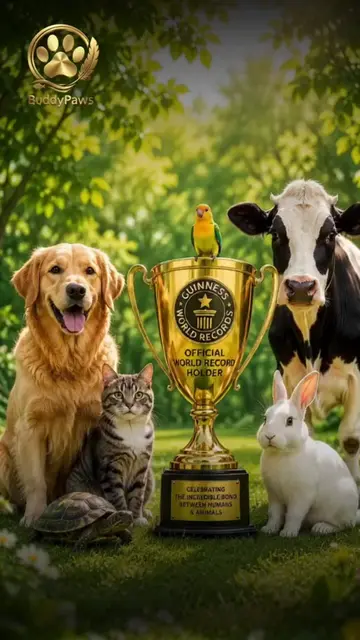 World records aren't just for people. 🏆🐾 From dogs that lived for decades to t