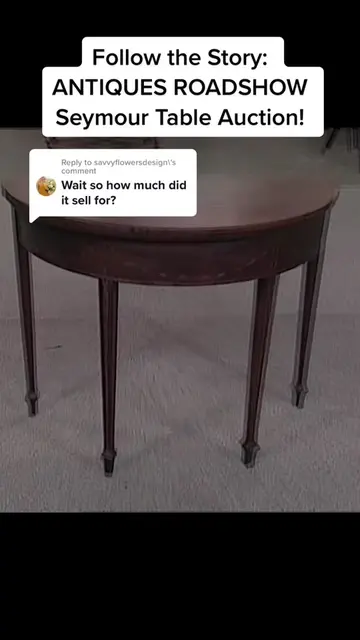 Reply to @savvyflowersdesign  See how this table went from yard sale to auction 