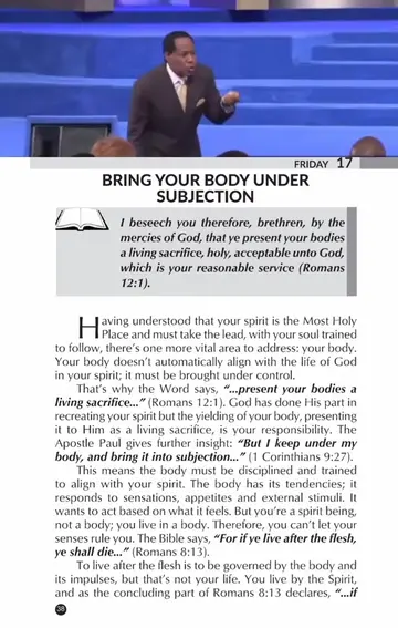 ‎📖 RHAPSODY OF REALITIES | Friday, 17th July 2026 ‎ ‎BRING YOUR BODY UNDER SUBJ