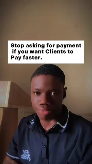 Stop asking for payment if you want clients to pay faster. Read why. 👇 This sou