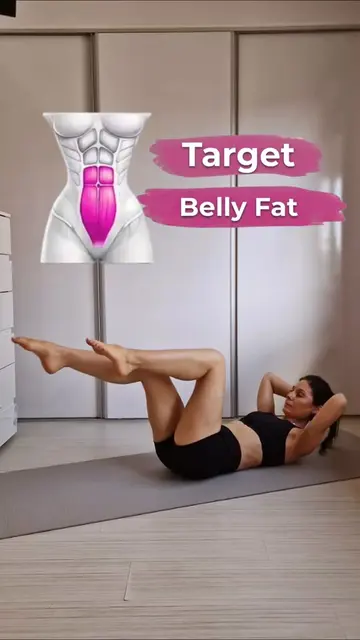Burn Belly Fat 🔥 A slow, controlled burn designed to target your midsection. Fo
