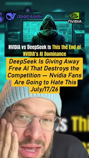 DeepSeek Is Giving Away Free AI That Destroys the Competition — Nvidia Fans Are 