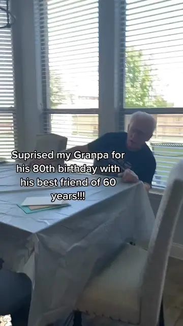 Decades pass, but their old friendship stays just as warm.#Reunion #SeniorFriend