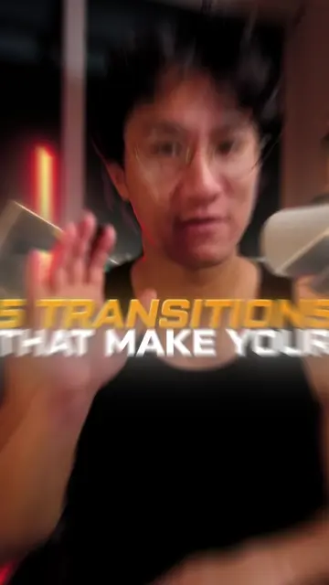 5 transitions that will make your videos look like you spent twice as long editi