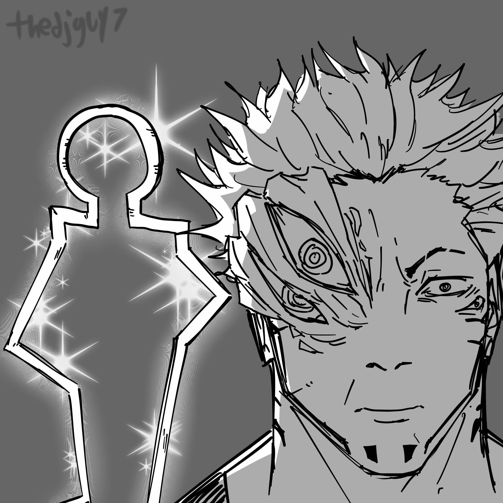 John Rod, the strongest stand in JoJo. #jojo #sukuna #johnrod #art #jojosbizarre