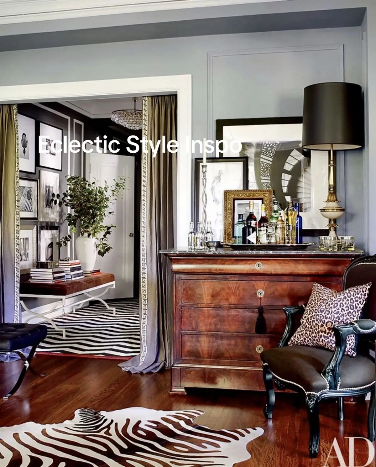 Eclectic style truly embodies a love for every design aesthetic. It masterfully 