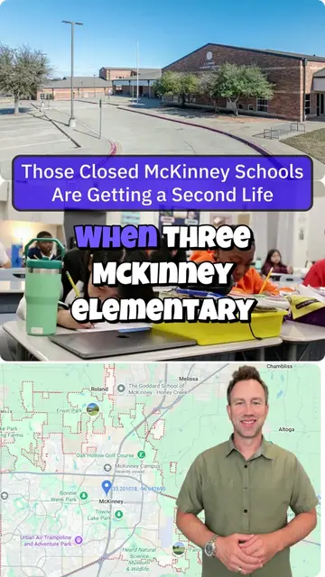Three McKinney ISD elementary schools closed this year — but they're getting a s