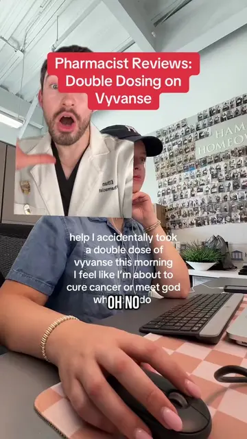 What happens if you take double the dose of your Vyvanse and does it work better