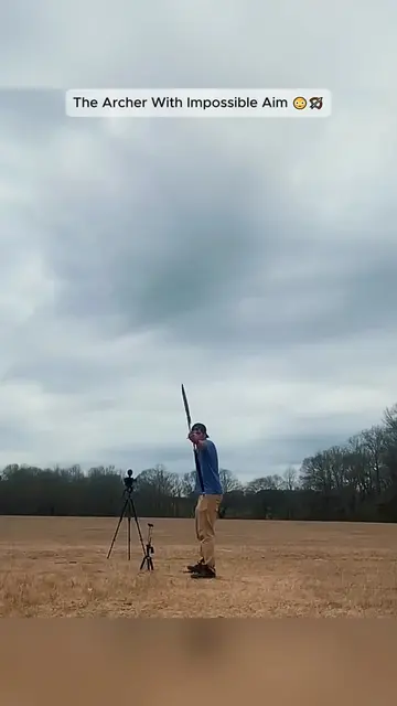 The Archer With Impossible Aim 🏹🎯#Archery #ImpossibleShot#SportsSkills#DidYouK