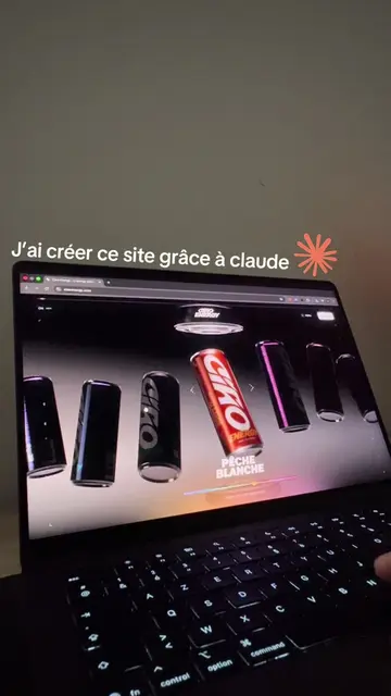 🤖 J'ai créé ce site grâce à Claude. Dans cette vidéo, je te montre le résultat 