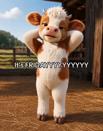 It’s FRIDAYYYYYY#viralvideo #itsfriday #viraltiktok #aianimation #positivity 