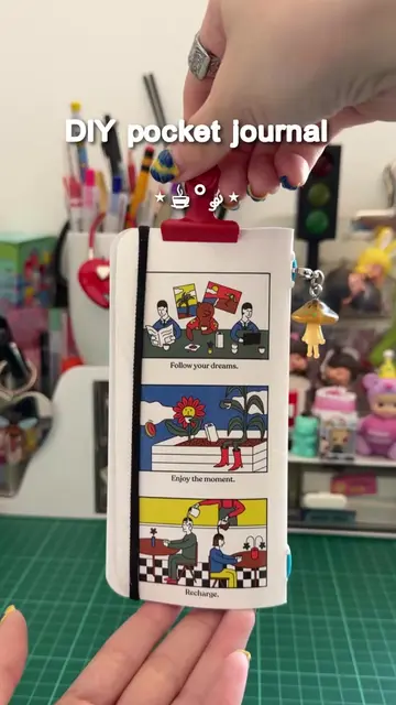 DIY pocket journal with OATSIDE 📓❤️⭐️ @OATSIDE Philippines #oatsideph #oatsides