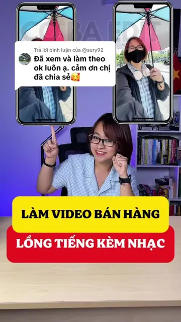Trả lời @@sury92 Cách làm video vừa lồng tiếng vừa có nhạc nền ngay trên trang F