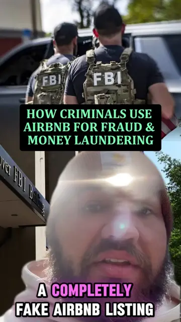 Criminals are abusing Airbnb for fraud AND money laundering. Fake listings, stol