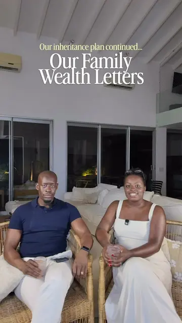 We’re giving her £100K per year AND 18 letters for every year… #inheritance #gen