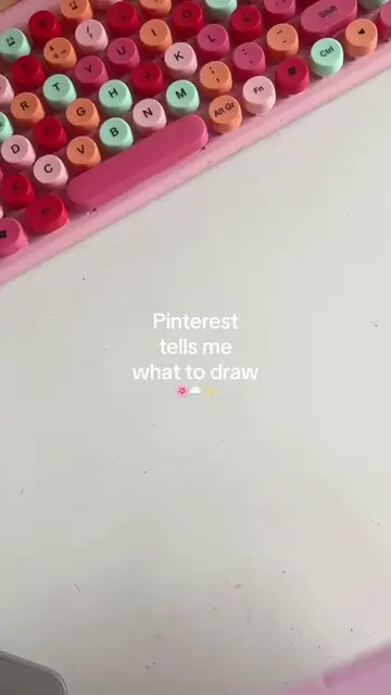 Asking Pinterest what to draw!🌸 i wanted to join this trend so heres my version
