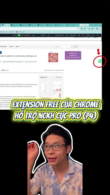 Hôm nay thầy giới thiệu với các bạn Unpaywall - extension free của Google Chrome