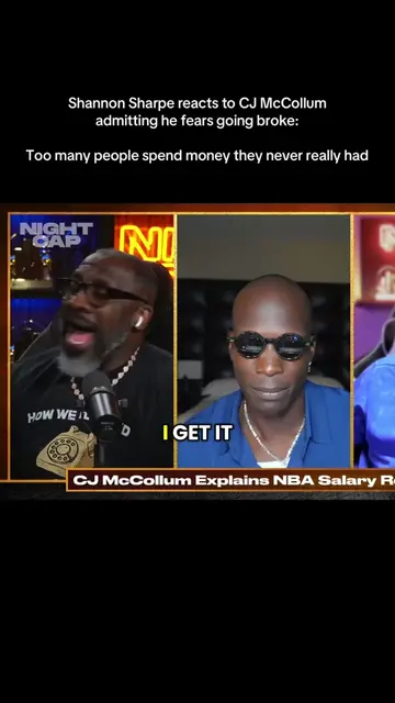 Shannon Sharpe talks about athletes not understanding their true finances and sp