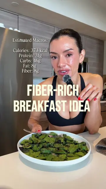 my current go-to nutrient dense, high fiber breakfast recipe inspired by the bod