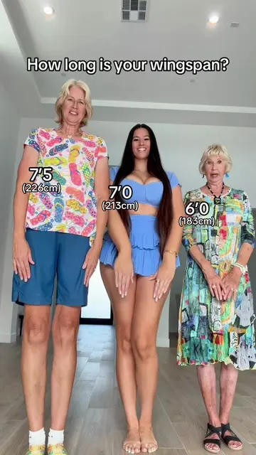 3 Generations of Long Arms💪 How long is your wingspan? #tall #family 