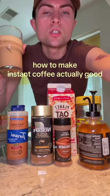 take these tips and your instant iced coffee will be soooo yummy #instantcoffeer