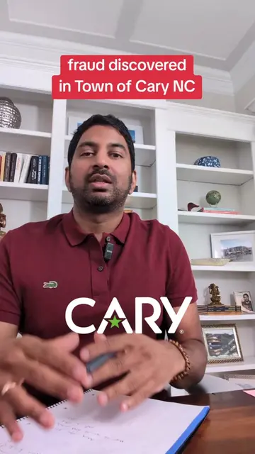 fraud discovered in town of Cary nc #carync #corruption #nc #northcarolina #frau