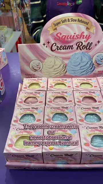 ✨Our new Vaseline cream swirl just got here ! 🩷 Come grab yours before it’s gon