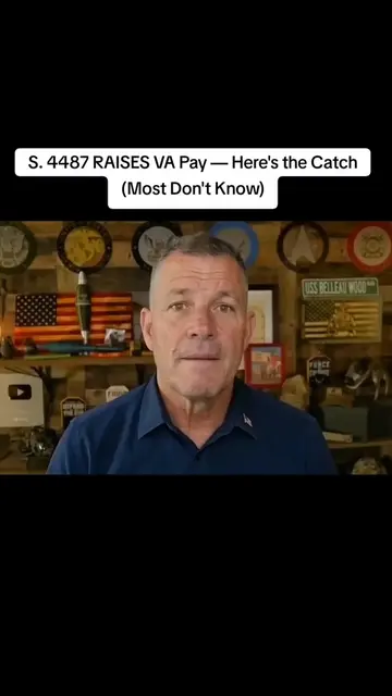 S. 4487 RAISES VA Pay — Here's the Catch (Most Don't Know) #vabenefits #veteranb