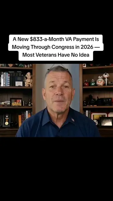 A New $833-a-Month VA Payment Is Moving Through Congress in 2026 — Most Veterans