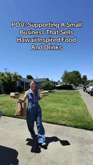 POV: Supporting A Small Business That Sells Hawaii Inspired Food And Drinks @Hau