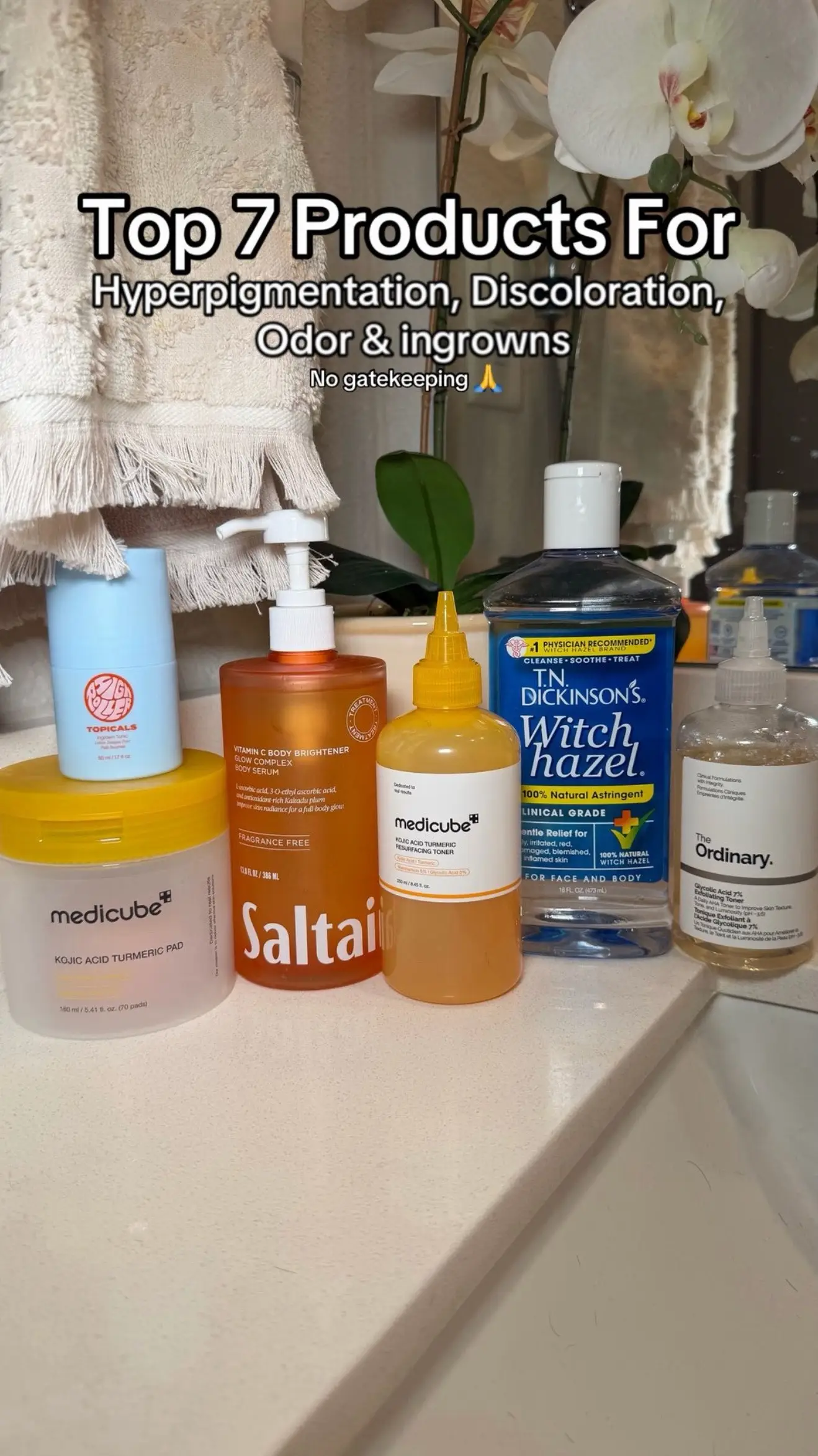 How to ACTUALLY get rid of hyperpigmentation, discoloration, dark spots, ingrown