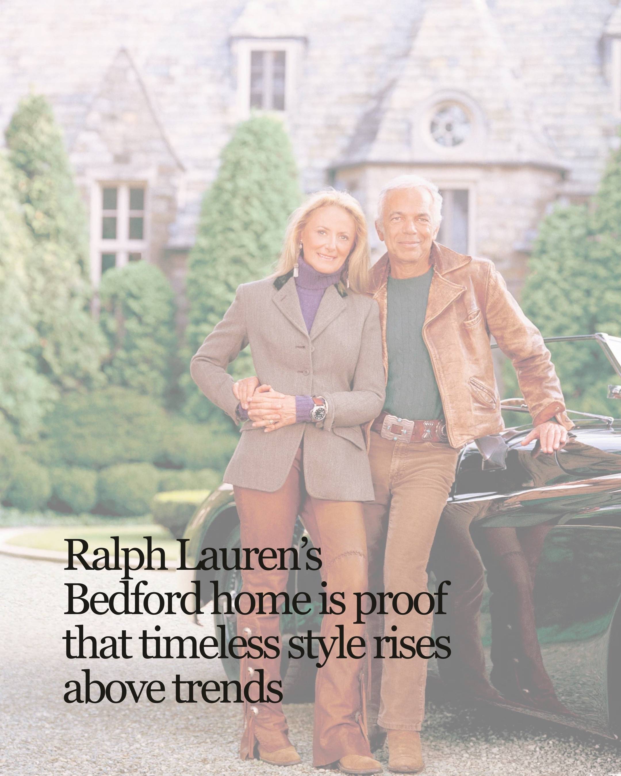 Working at Ralph Lauren gave me the opportunity to study his design philosophy f