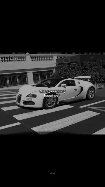 Money does buy happiness. #money #wealth #motivation #rich #millionairemindset 
