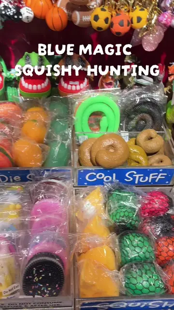 blue magic squishy hunting! they have so many new ones! #squishyhunting #squishy