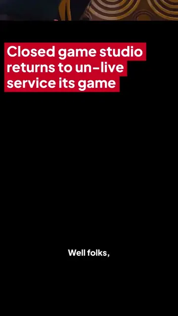 Closed game studio returns to un-live service its game 🙌 #deceiveinc #spygame #