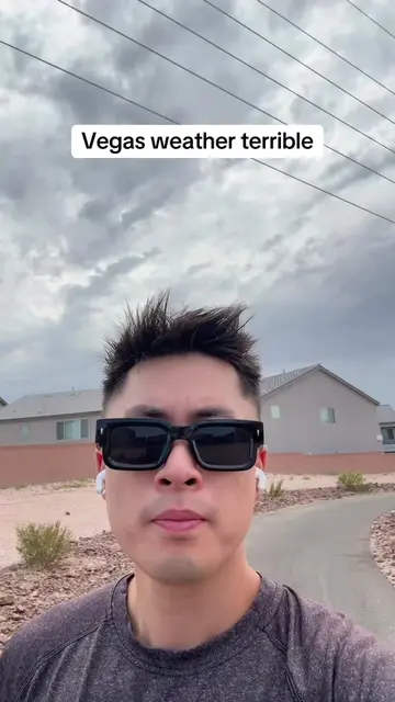 Why is it so windy in a desert #vegasweather 