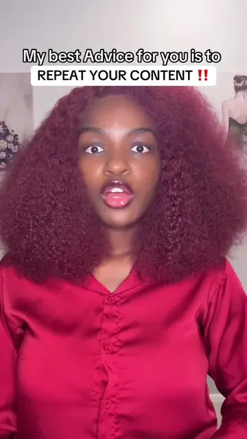 Please pls start repeating your content, if a video perform well repeat it, if i
