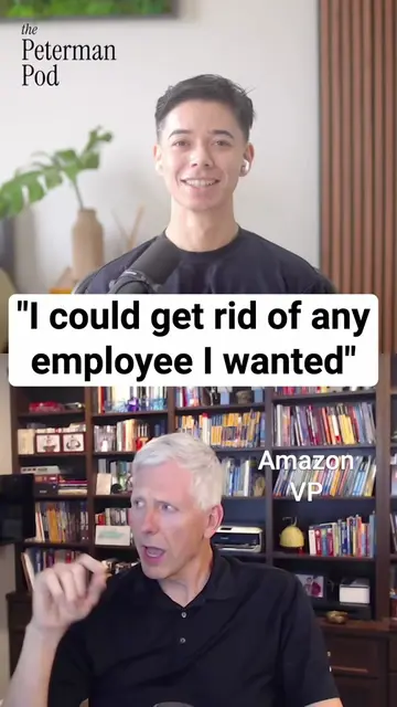 Amazon managers can get rid of any employee This is a clip from my first convers