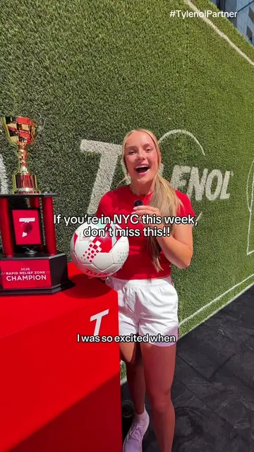 #TylenolPartner Stop by the Amazon x TYLENOL® Rapid Relief Zone in NYC July 17–1