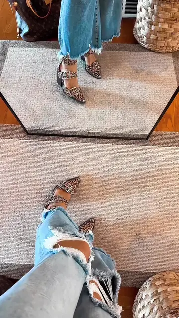 For the stylish girlies who know leopard is a neutral… these heels are the state