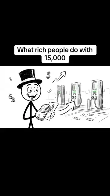 Mr Benny invested $15,000 in EV charging stations .#animation #Finance #money #M