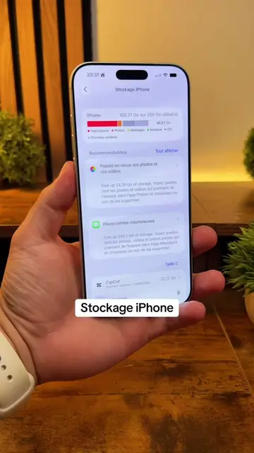 Le stockage de ton iPhone est toujours pleins et tu sais plus quoi faire ? Certa