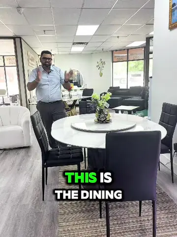 ✨ NEW ARRIVAL ALERT ✨ 🚨 This is NOT your ordinary dining table… it's a luxury s